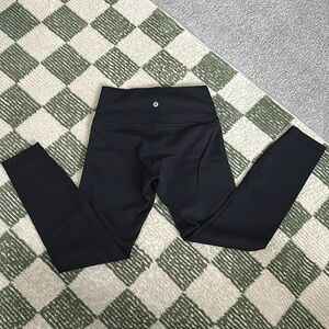 Lululemon black leggings size 6